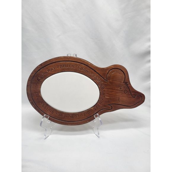 Vintage Mouse Shape Cheese Board - Picture 1 of 11